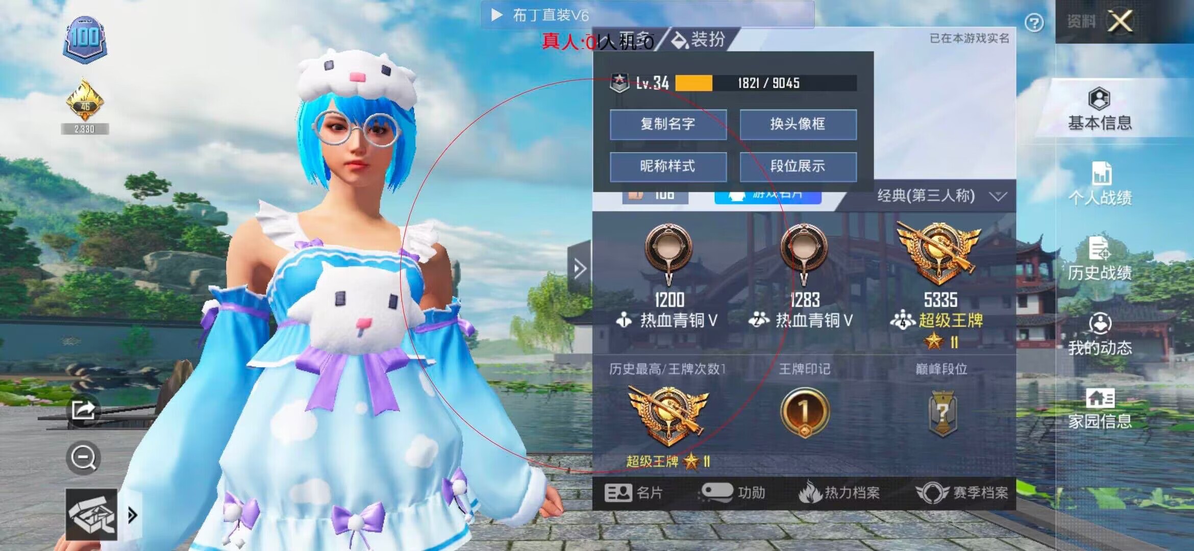 和平精英布丁直装透视 - 和平精英奔奔遇到外挂队友辅助预览图
